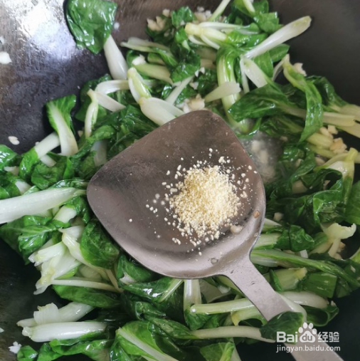 蒜蓉小青菜的做法