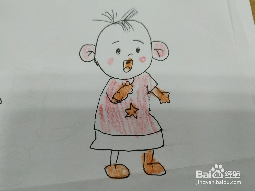 大耳朵图图简笔画怎么画,怎么画大耳朵图图