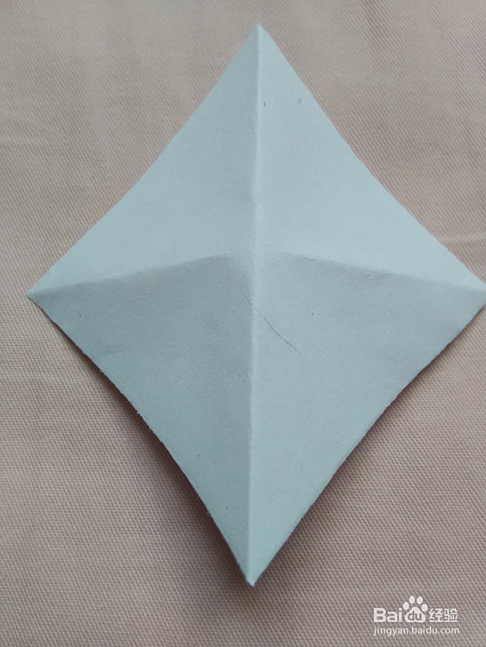 会爬山的小人怎么折