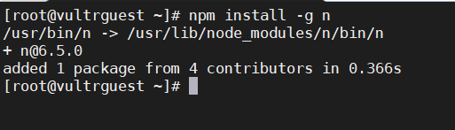 Centos如何升级nodejs到指定版本