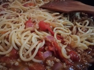 经典番茄肉酱面