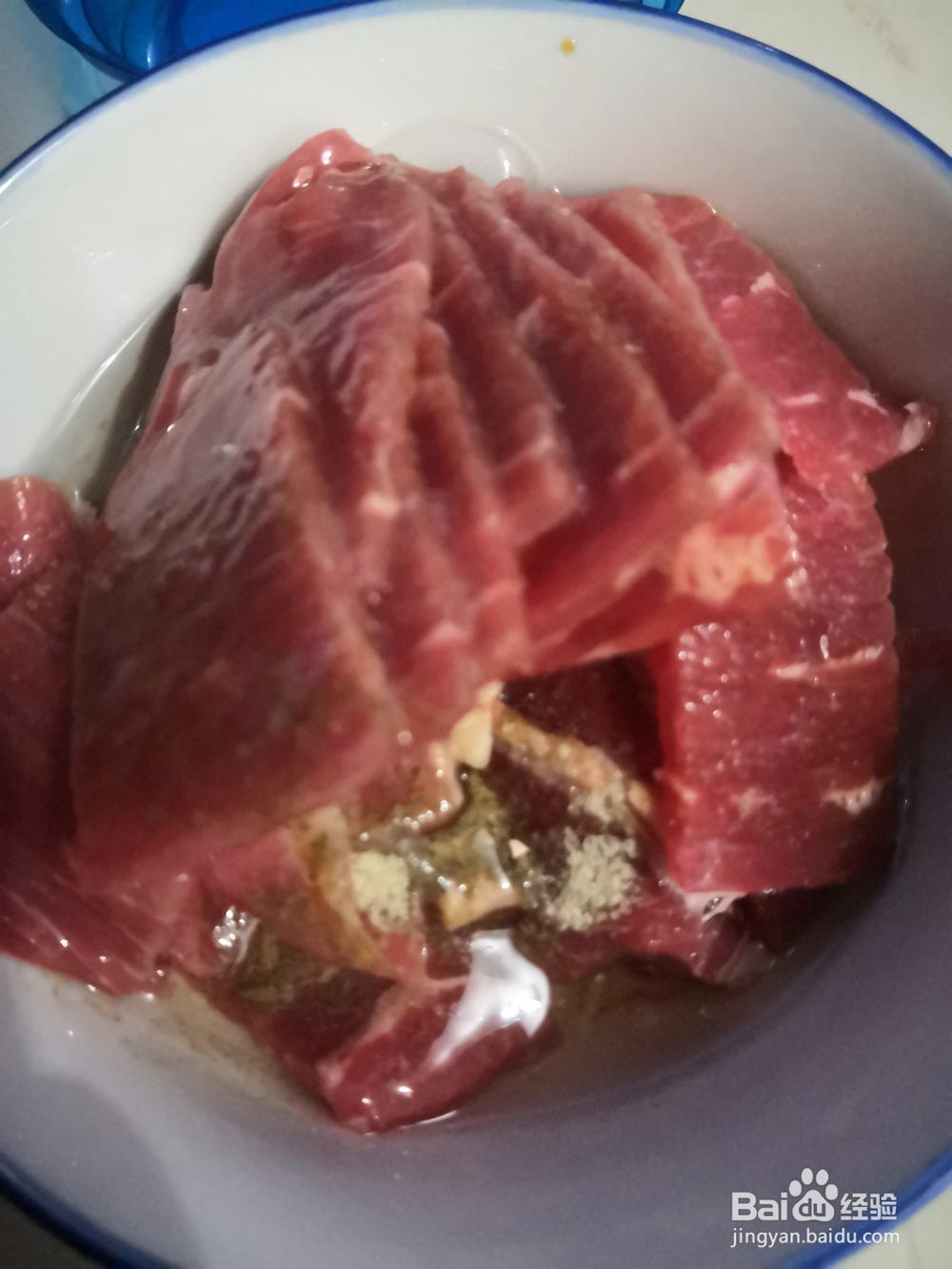 香喷可口水煮牛肉片