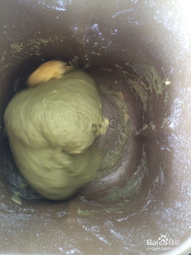 抹茶蔓越莓吐司的做法