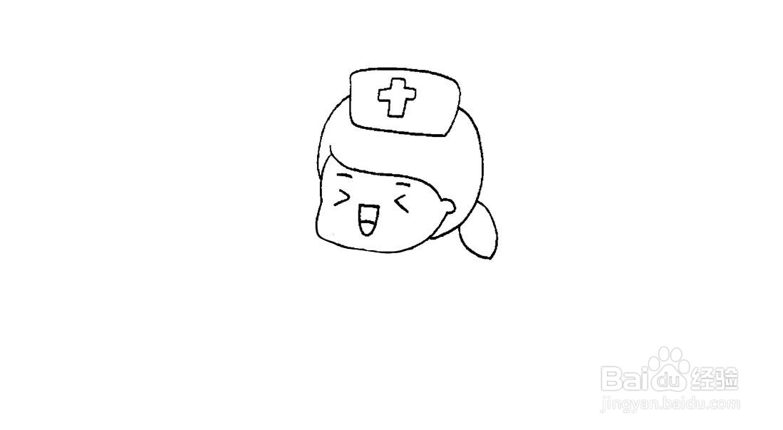 “抗疫”简笔画画法分解