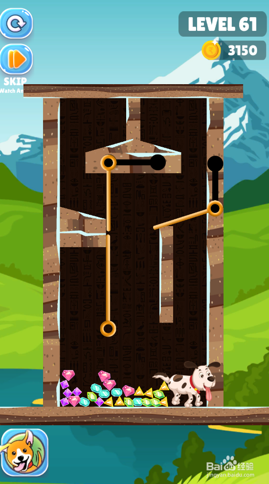 Save The Puppy的LEVEL 61怎样通关？