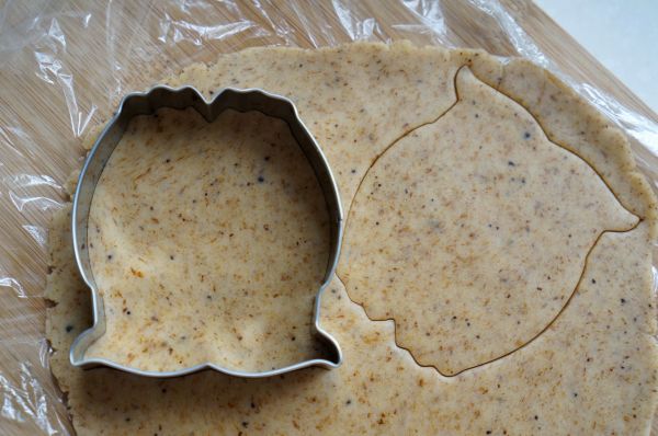 咖啡翻糖猫头鹰饼干