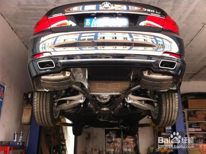 怎么 改装 宝马740排气管 宝马 740方形尾喉