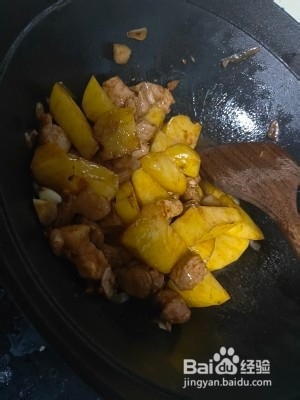 养生食补山药土豆炖肉的做法