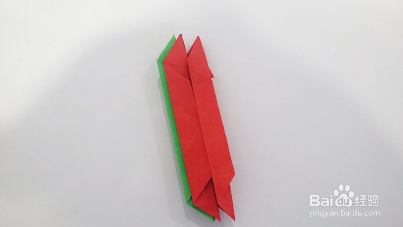 荷花系列：宝莲灯荷花的彩纸折法（1）