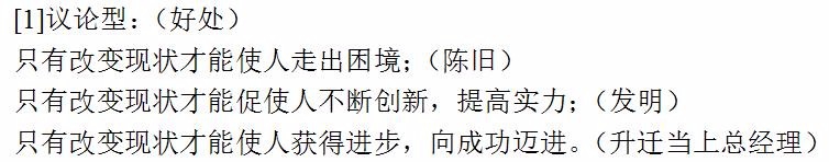 公职考试中综合应用能力的作文立意部分！