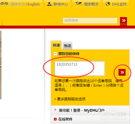 怎么查询国际快递?