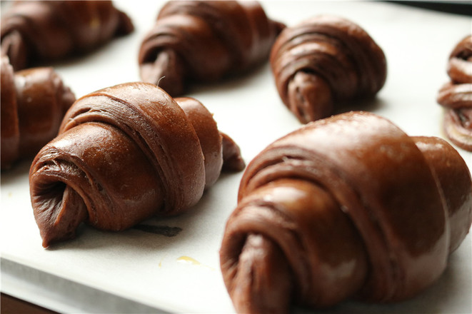 巧克力可颂的做法