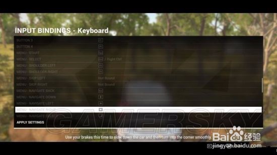 尘埃4怎么设置按键