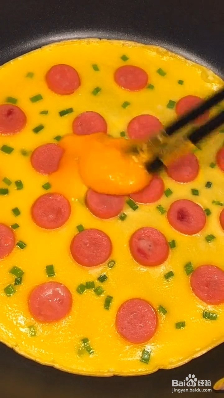 如何制作鸡蛋饼？