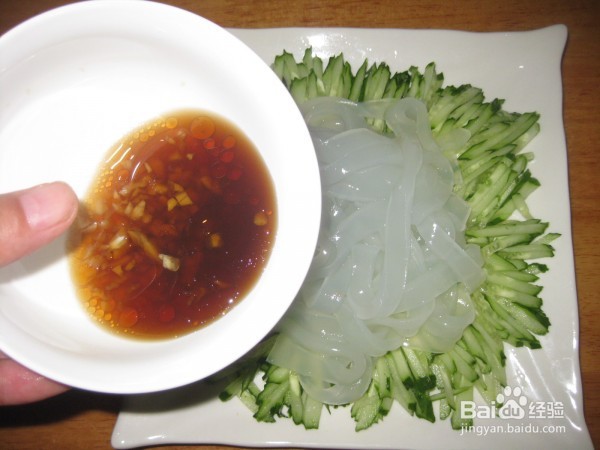 黄瓜拉皮怎么拌好吃