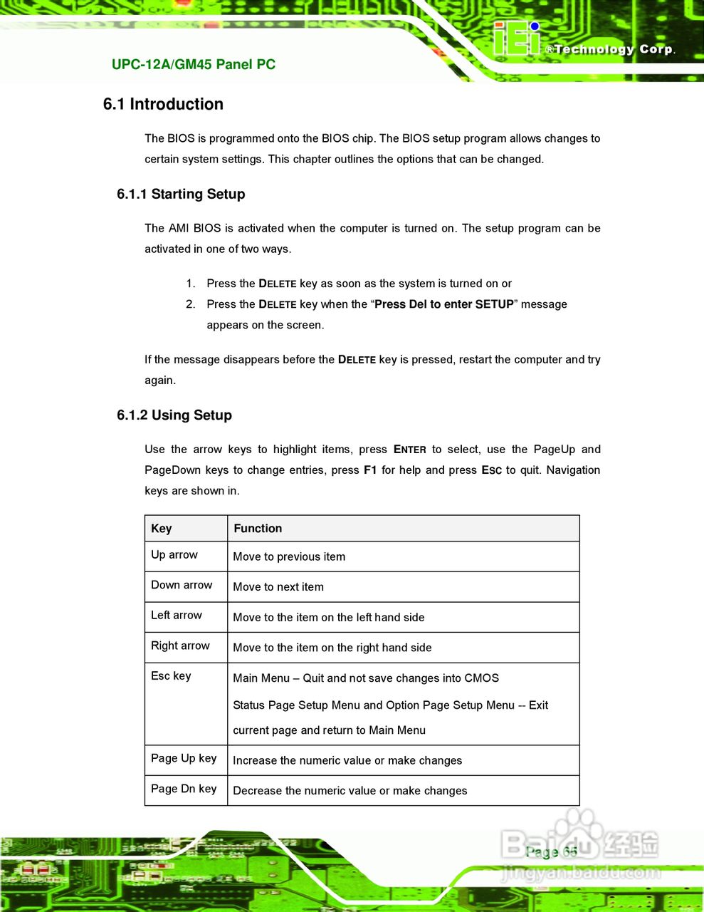 IEI威强 UPC-GM45车载电脑说明书:[8]