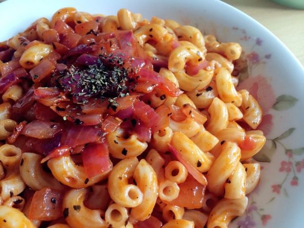 番茄罗勒意大利面