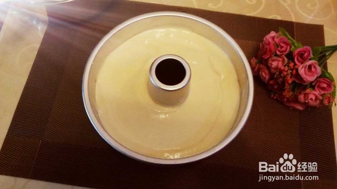 戚风蛋糕的做法