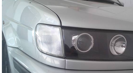 老款捷达的车灯能不能换到奇瑞旗云2上