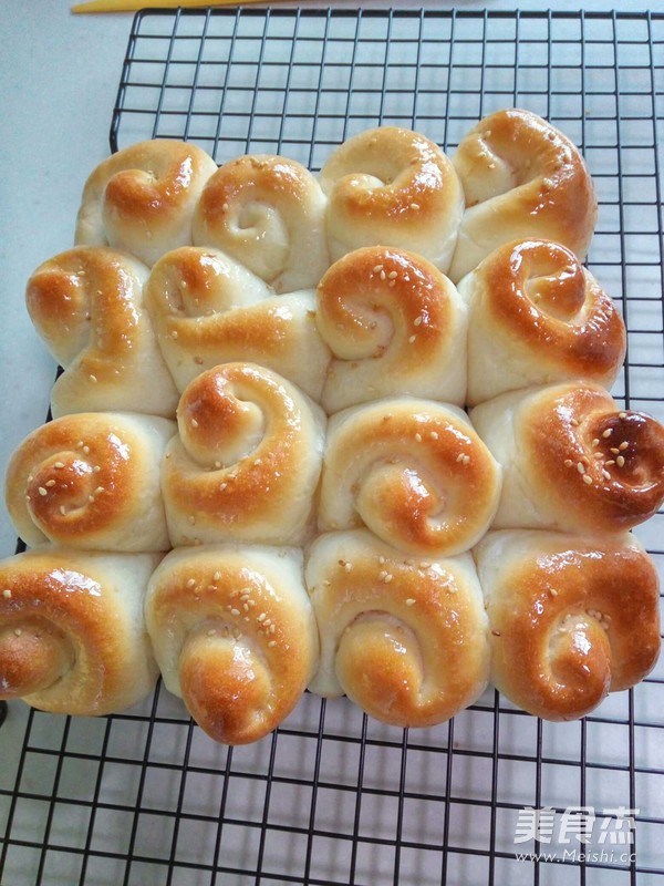 脆底蜂蜜小面包