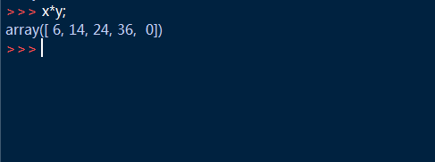 如何使用numpy中的算术运算符操作数组元素