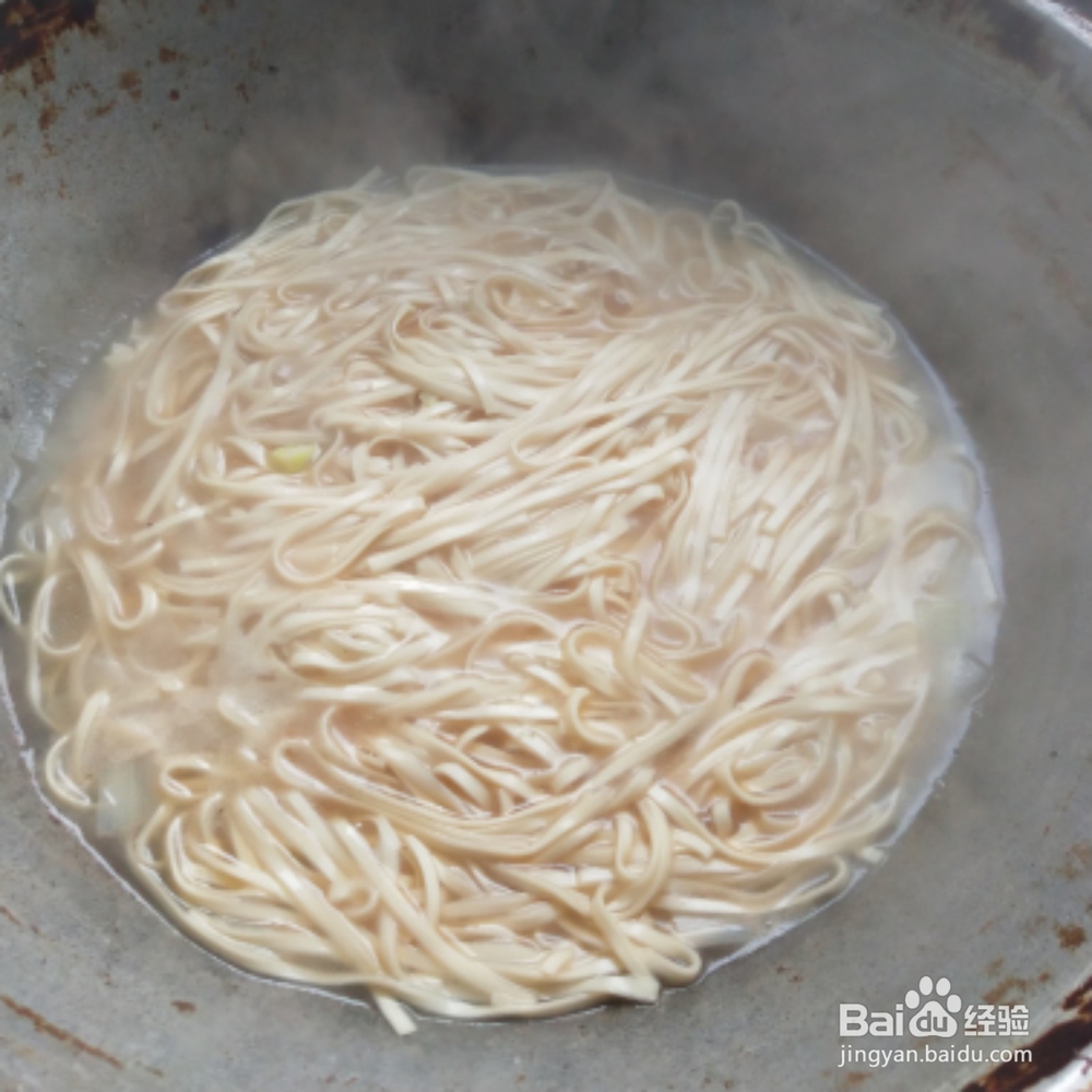 冬季早餐美味面条怎么做