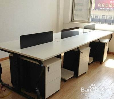 工位办公桌怎么拆装-百度经验