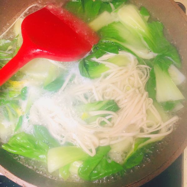 肉末酸豆角拌面