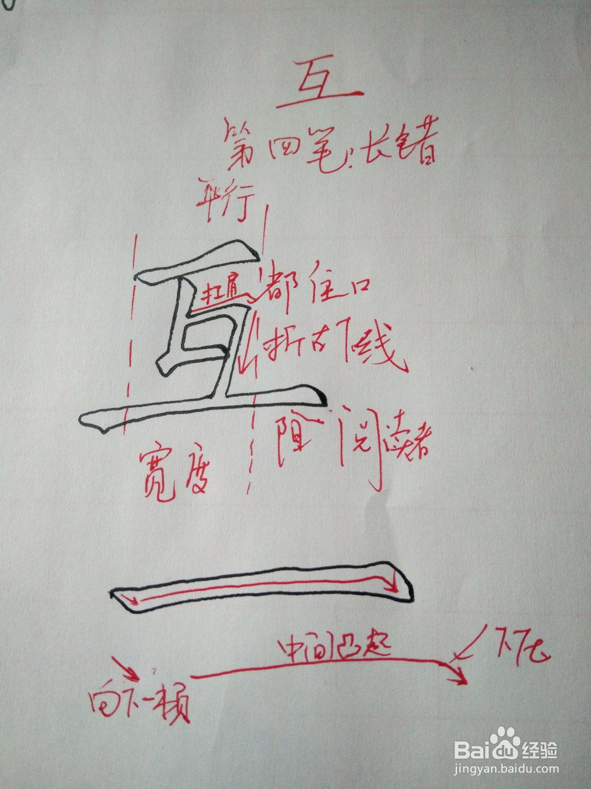 互的笔顺和书写规范