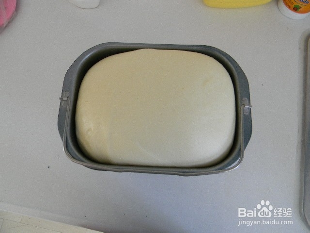 健康烘焙——蛋黄椰蓉卷芯面包