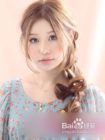 卷发小改造玩美编发变身甜美公主