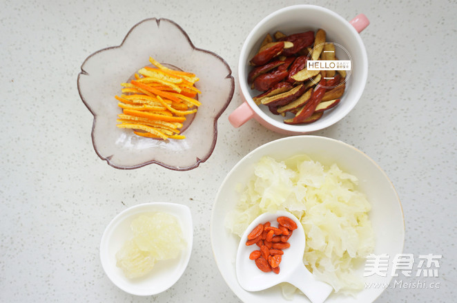 陈皮银耳养颜羹