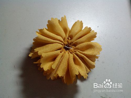 田园风雪纺小雏菊教程