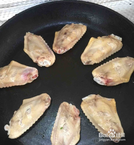 无油可乐鸡翅的做法