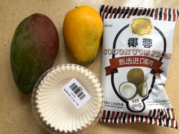 椰汁芒果糯米糍