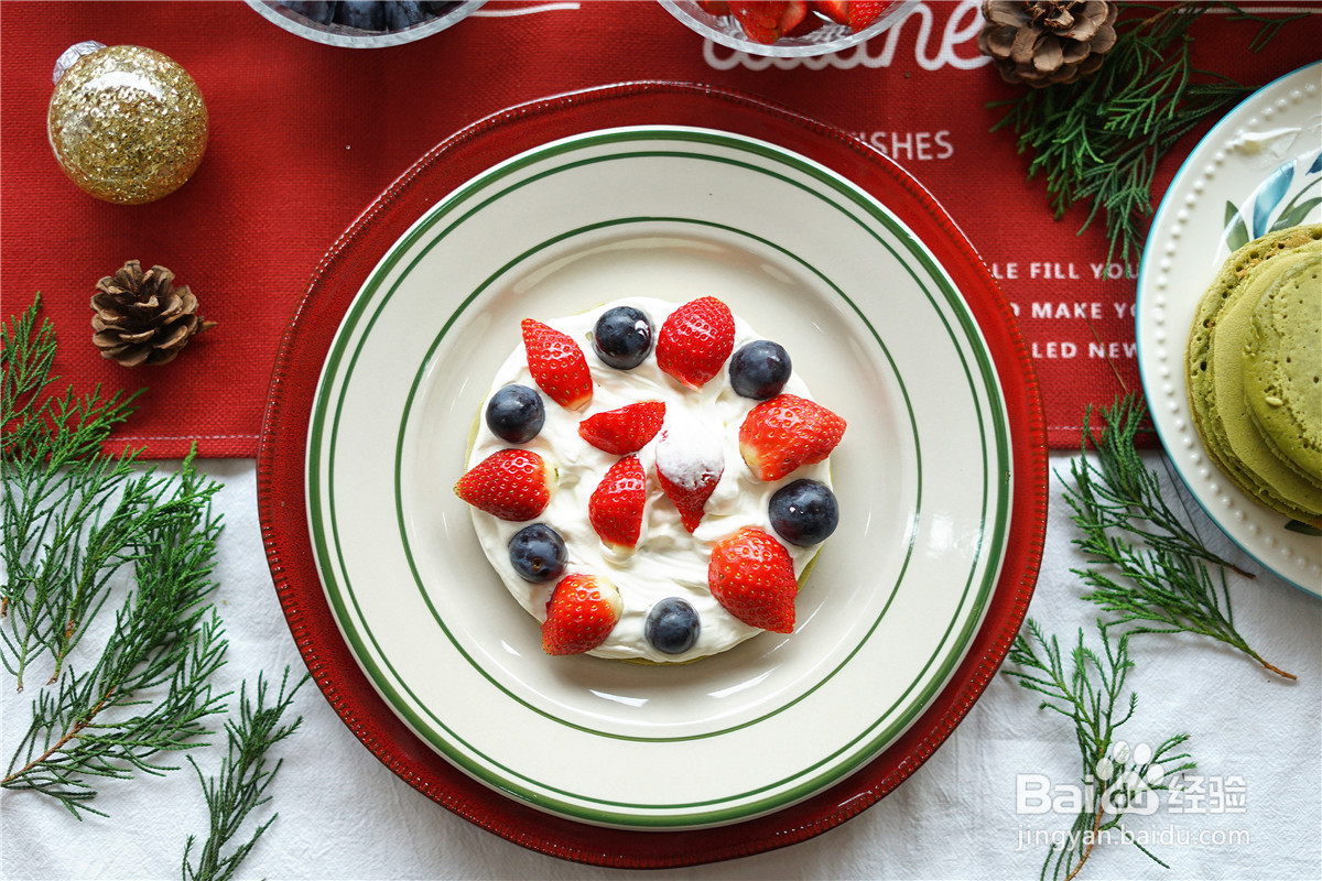 圣诞树松饼的做法