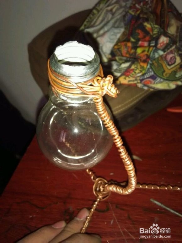 灯泡盆景怎么制作