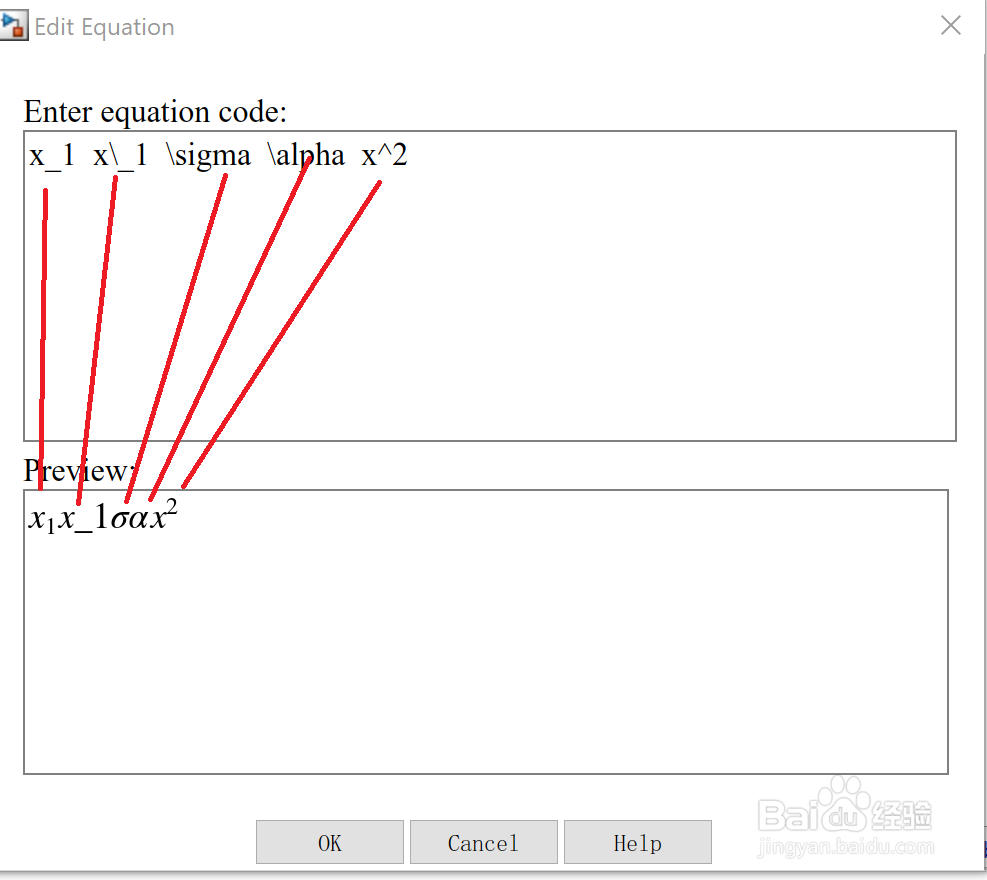 matlab的simulink 中如何添加带下标的注释