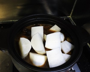 炆牛白腩的做法