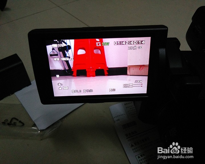 索尼（SONY）HXR-NX3 专业摄像机开箱晒物