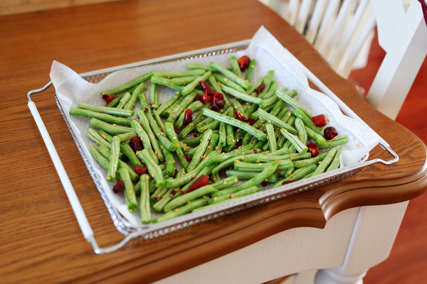 空气炸干煸豆角