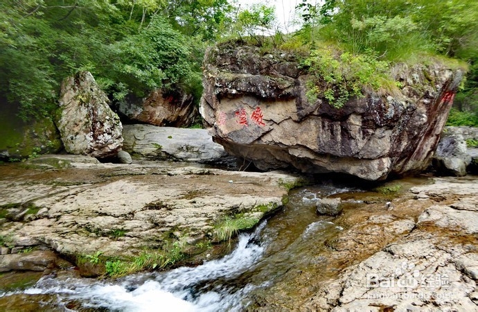 宁静幽美的青山沟