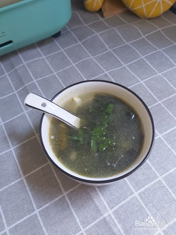 裙带菜汤的做法