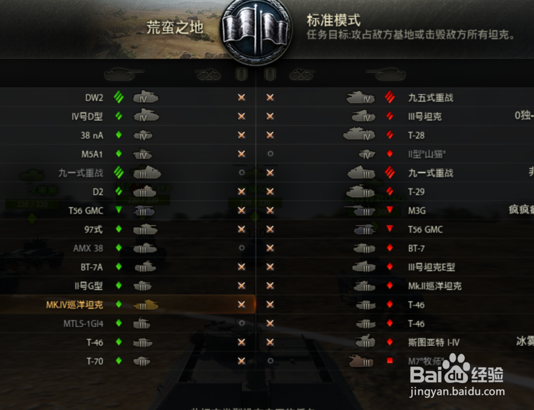 坦克世界MK.IV号巡洋坦克有哪些技巧?