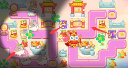 保卫萝卜4周赛9.8攻略