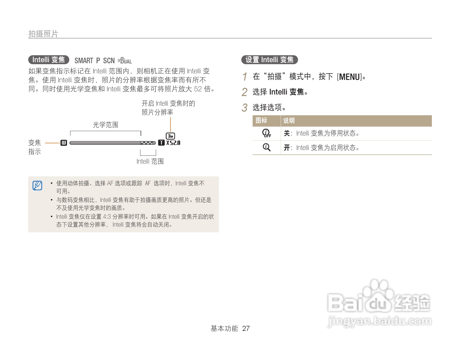 三星WB101数码相机说明书:[3]