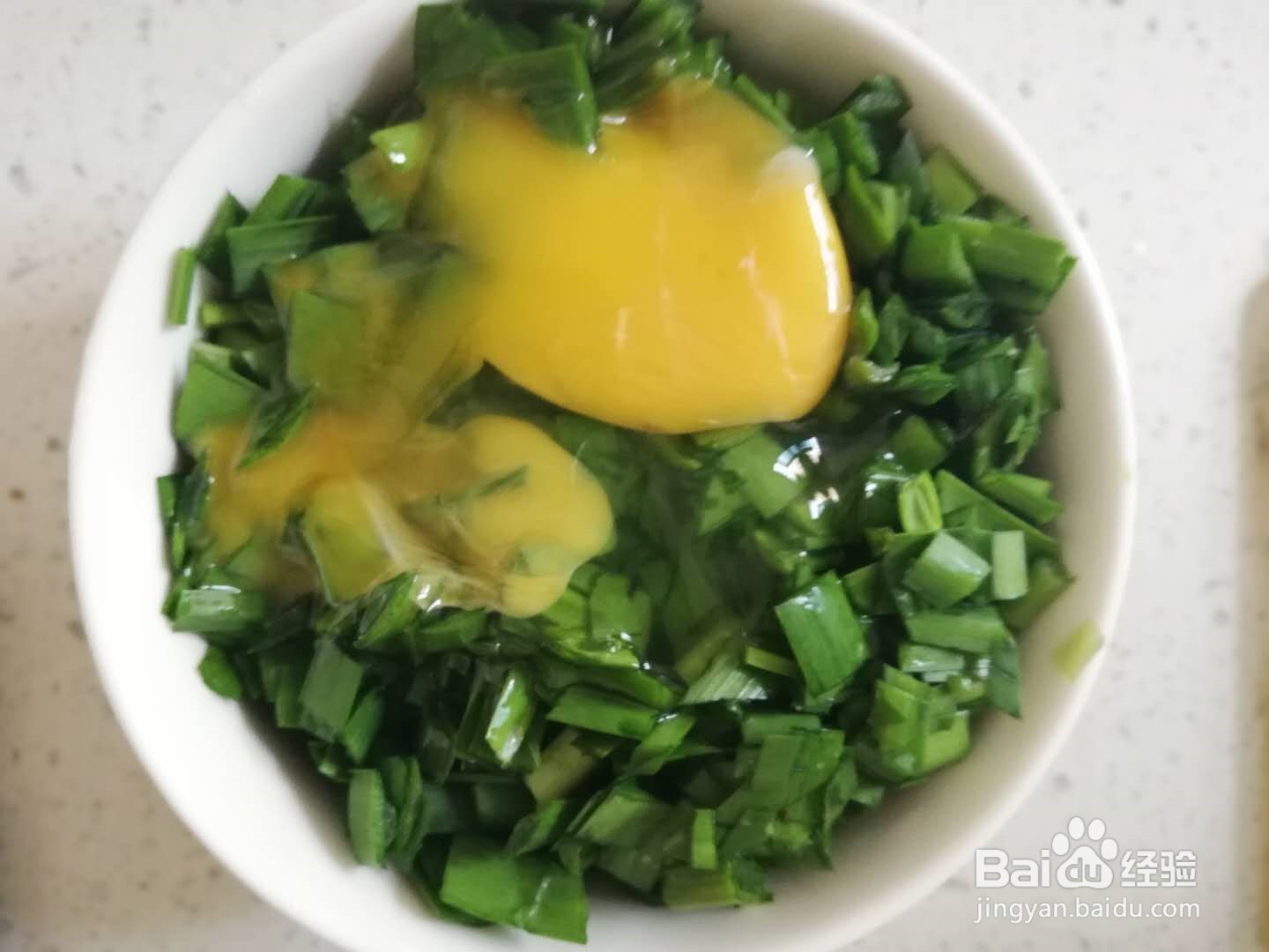 韭菜摊鸡蛋的做法