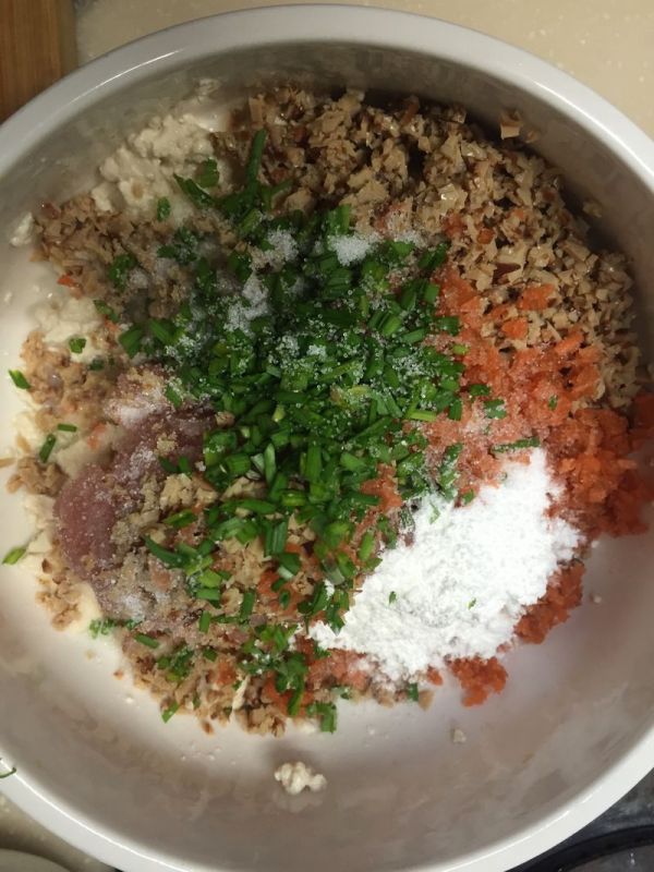 鸡蛋干瘦肉豆腐丸子