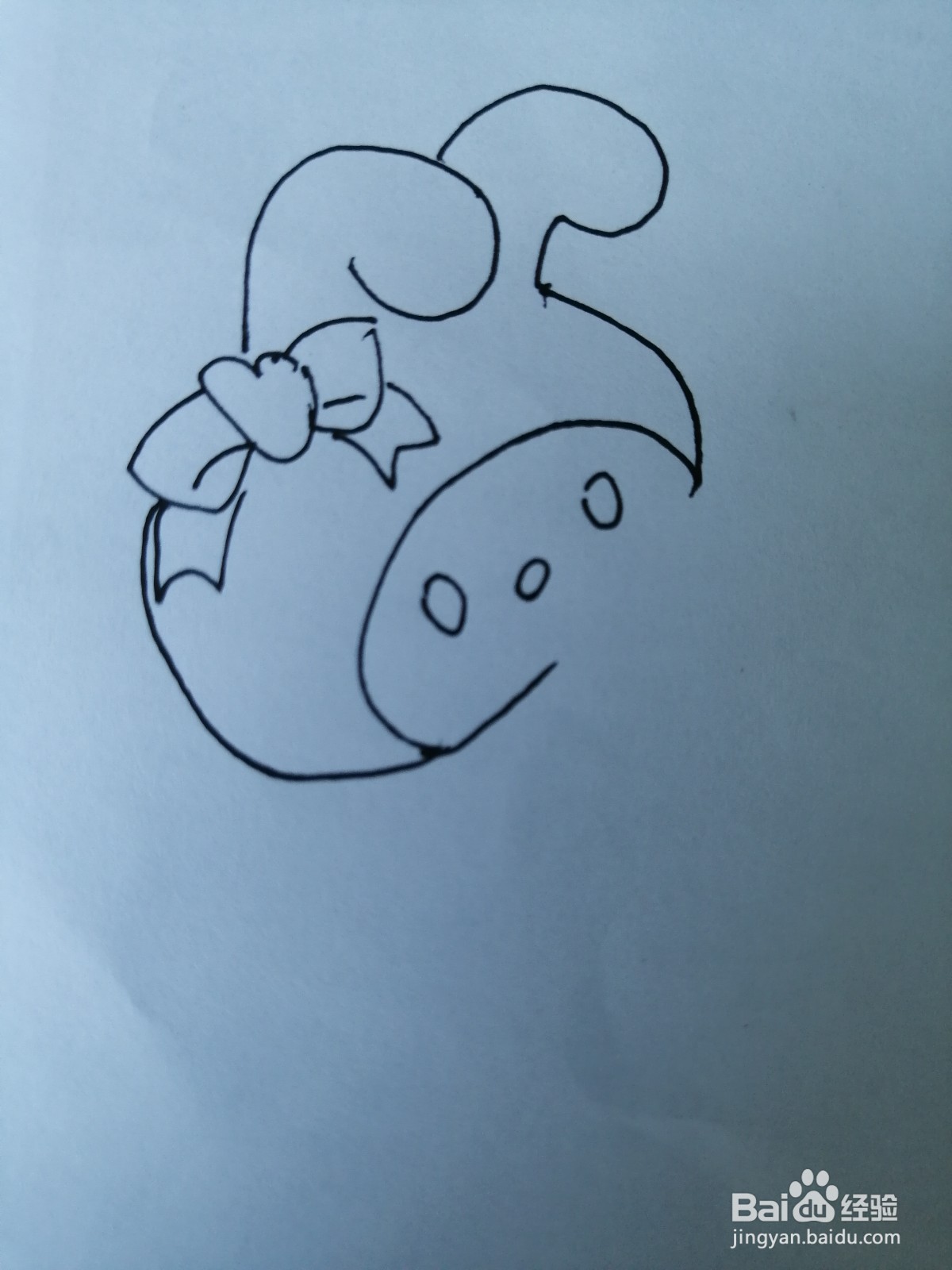 简笔画可爱的小兔子怎么画