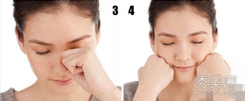 早晚面部按摩手法 促进肌肤吸收力